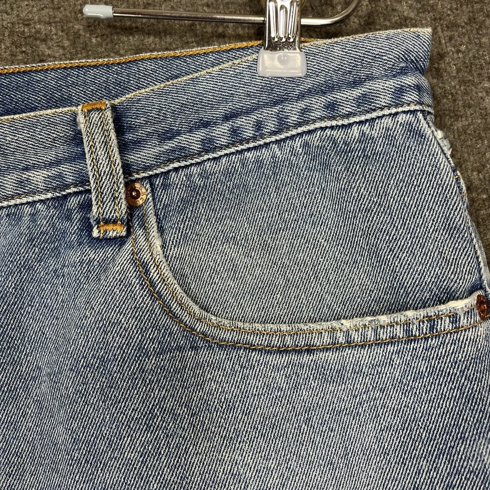 Vtg Levis 550 Denim Shorts Mens 36 (Fits 35)‎ Faded Denim Relaxed Jorts Y2K 9